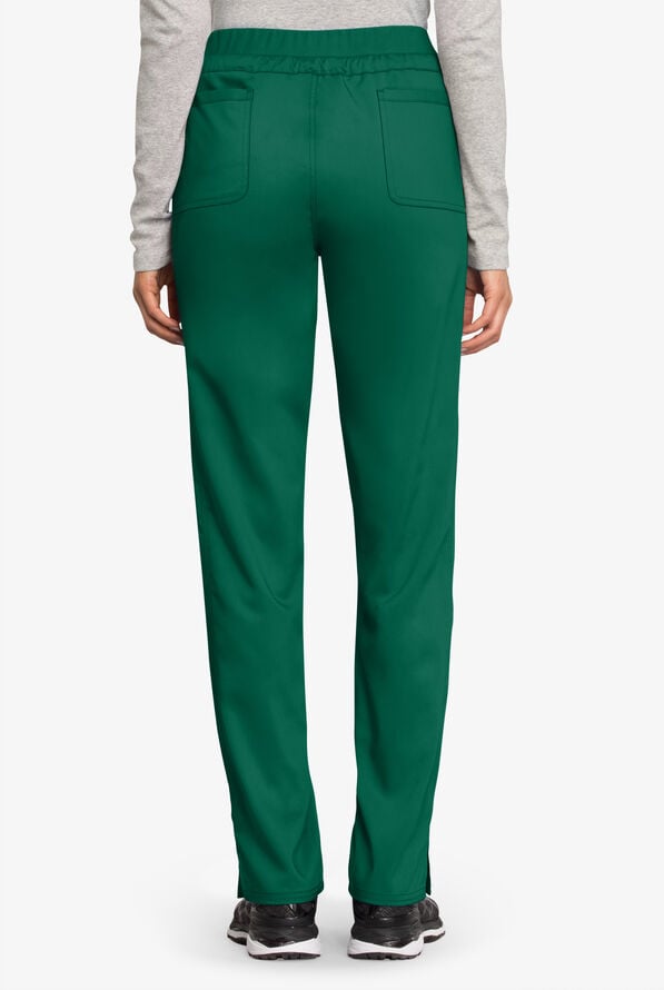 Cherokee Workwear Revolution Women's 5-Pocket STRETCH Drawstring Cargo Scrub Pants - Hunter - 2