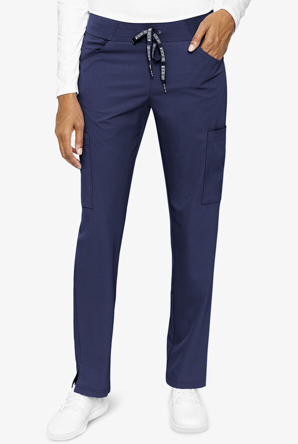 Med Couture Peaches STRETCH Scoop Pocket Scrub Pant, Cargo Scrubs