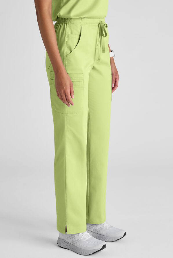 Butter-soft STRETCH Women's Scrub Set - Cool Matcha - 5