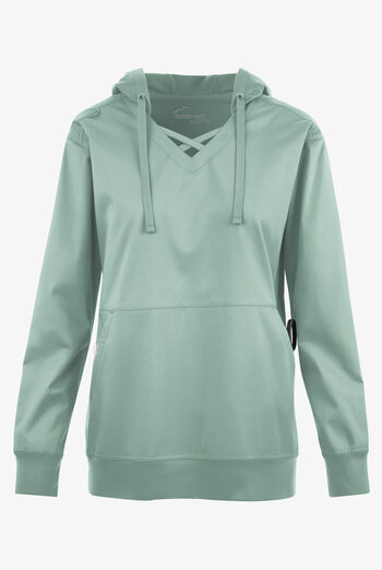 Sudadera m&eacute;dica UA Butter-soft STRETCH con capucha y 4 bolsillos para mujer