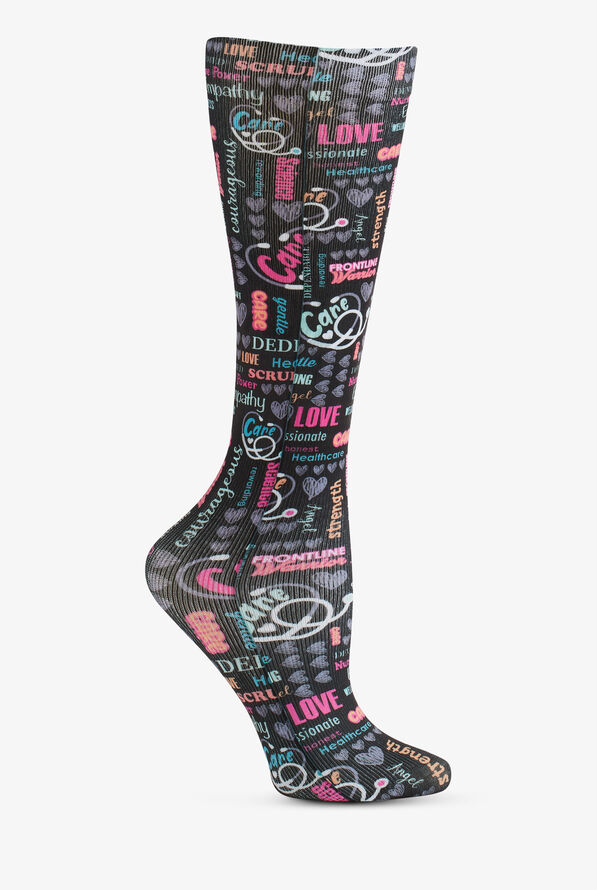 Cherokee Nurse Power Women's 8-12 mmHg Light Compression Socks - null - 1