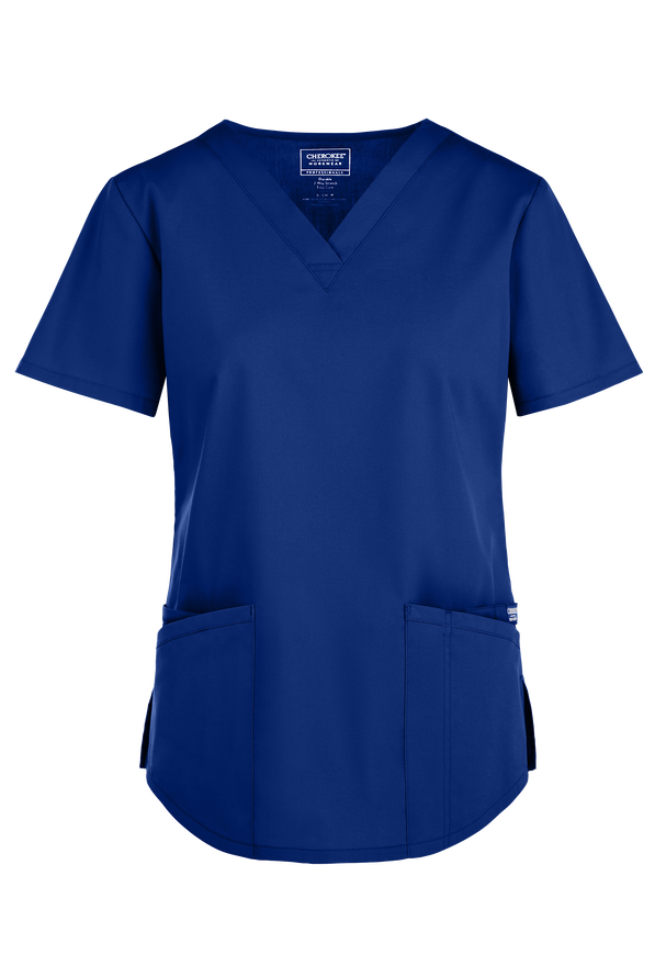 Cherokee Workwear Professionals VNeck Scrub Top Stretch Scrub Tops