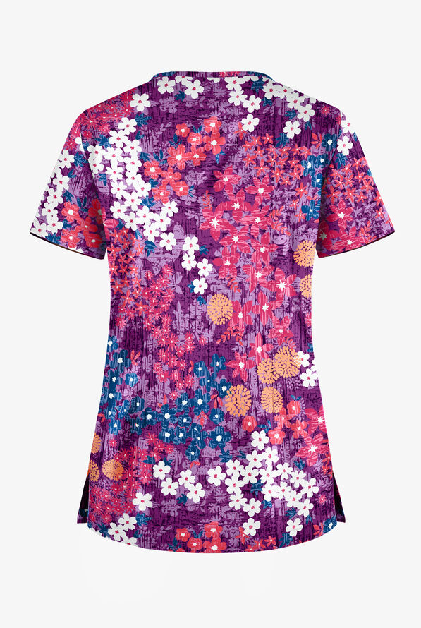 Berry Picking Scrub Top