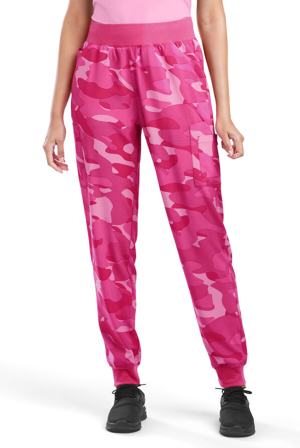 Strictly Scrubs STRETCH Flirt Women&rsquo;s 5-Pocket Jogger Print Scrub Pants - null - 1