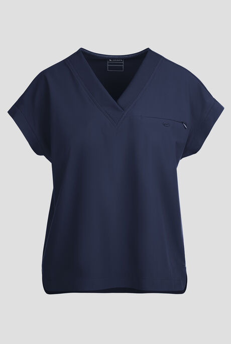 Infinity Pursuit Women's 1-Pocket STRETCH V-Neck Dolman Sleeve Scrub Top