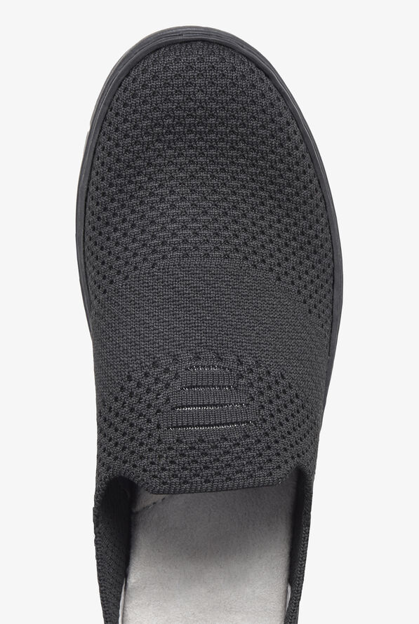 Nurse Mates Women's Adela II Black Woven Slip On Nursing Shoes - Black - 2