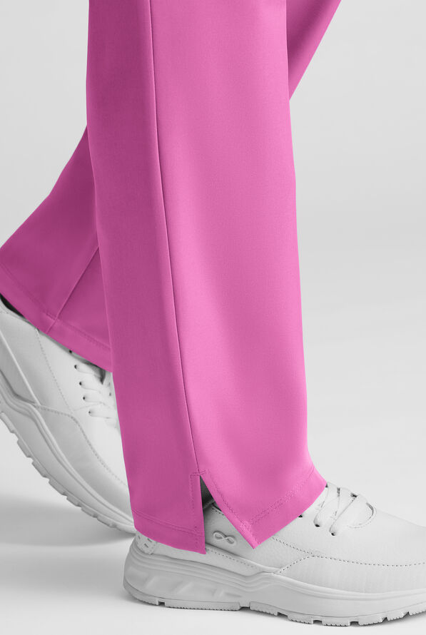 Pantalón médico WhisperLite de estilo moderno con piernas rectas para mujer - Magnesium Pink - 6