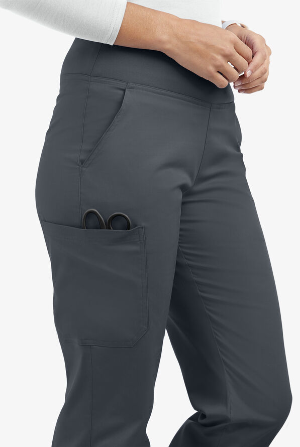 UA ButterSoft STRETCH Yoga Waistband Scrub Pants, Stretchy Scrubs