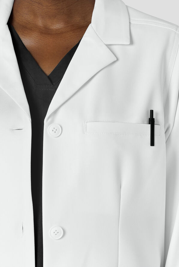 Bata de laboratorio Carhartt Performance Layers de 29" de largo con 6 bolsillos para mujer - White - 7