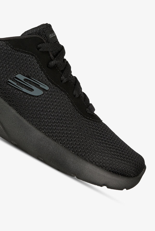 Skechers Sport Women's Dynamight 2.0 Power Plunge Black Athletic Lace up Nursing Shoes - Black - 3