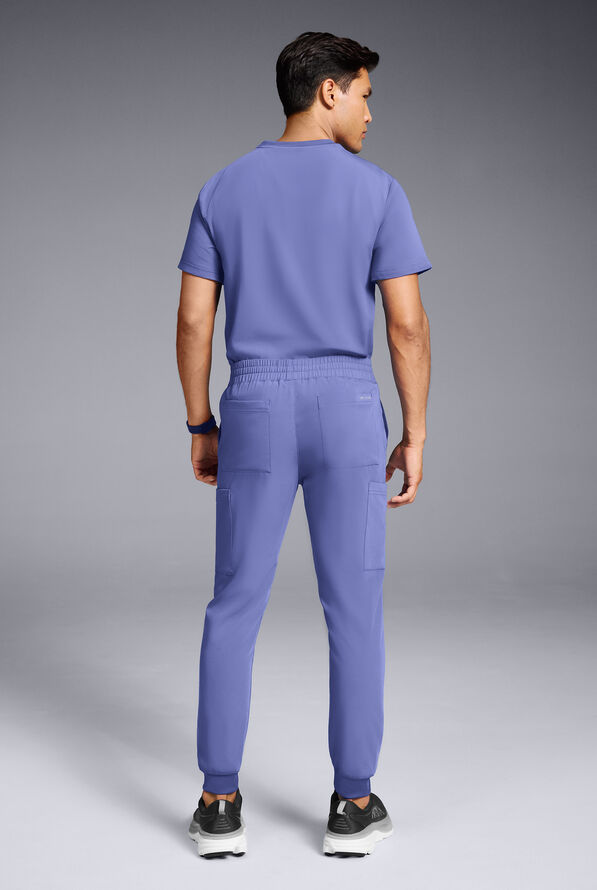 Hypothesis S-R Shift Ready Men's 8-Pocket Cargo Jogger Scrub Pant - Balance - 3