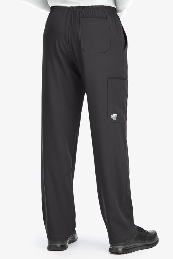 Pantalón médico Skechers by Barco Structure tall estilo cargo con 4 bolsillos para hombre - Pewter - 2