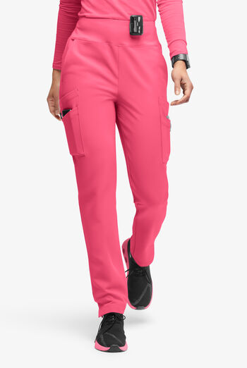 Pantalón médico Movement by Butter-Soft Carina estilo yoga con piernas delgadas y 7 bolsillos para mujer