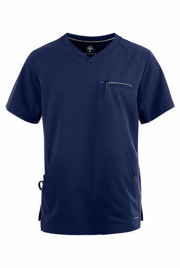 Camisa m&eacute;dica Healing Hands 360 Steven STRETCH con cuello en V y 3 bolsillos para hombre