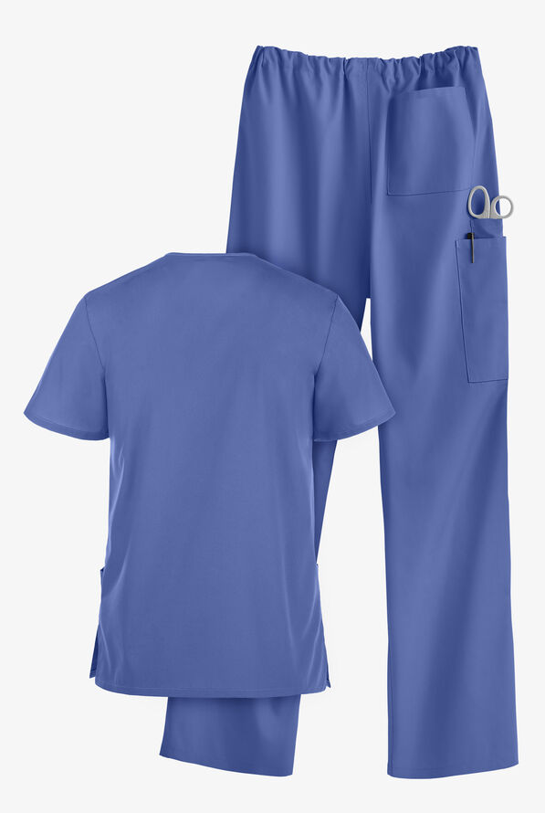 UA Strictly Scrubs Unisex Scrub Set - Ceil Blue - 3