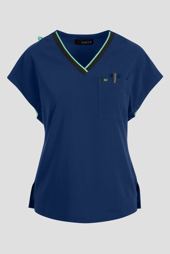 koi Basics Mckenna Women's 1-Pocket STRETCH V-Neck Dolman Sleeve Scrub Top
