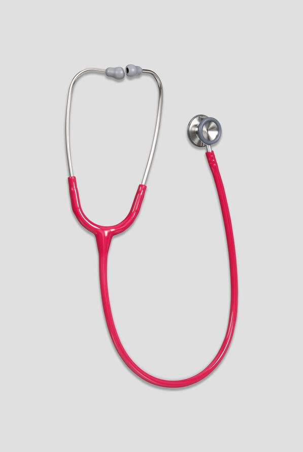 3M™ Littmann® Classic II™ Pediatric Standard Finish Raspberry Tube Stethoscope - Raspberry - 1