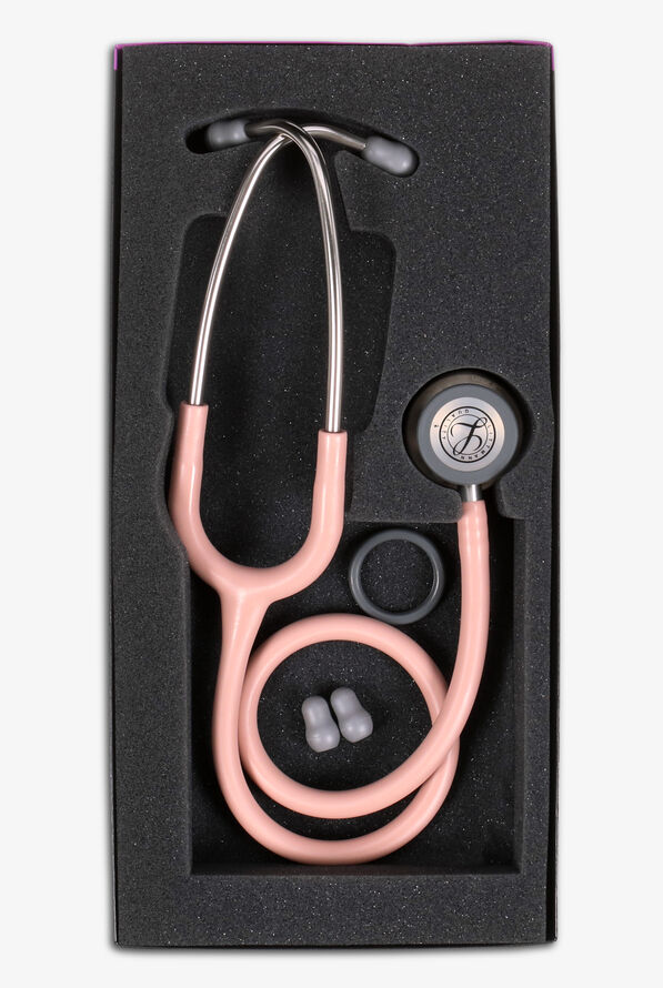 3M™ Littmann® Classic III™ Stainless Steel Finish Rose Champagne Satin Tube Stethoscope - Champagne Rose - 2