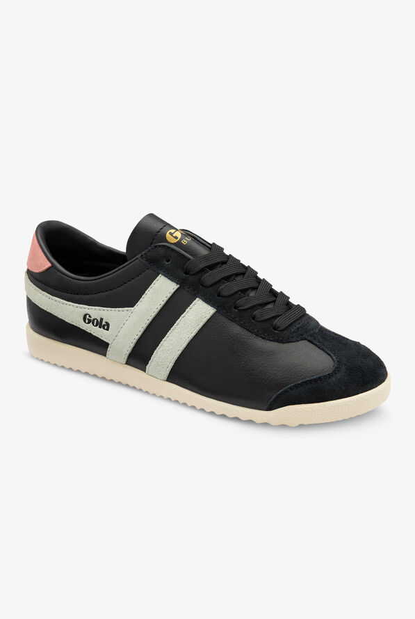 Zapatillas deportivas de enfermería Gola Bullet Pure Black/Matcha/Coral Pink con cordones para mujer - null - 1