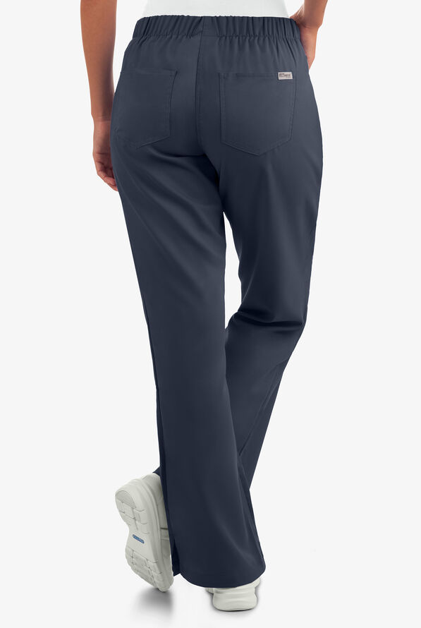 Grey's Anatomy by Barco Riley Women's 5-Pocket Scrub Pants - Tall - Steel Gray - 2
