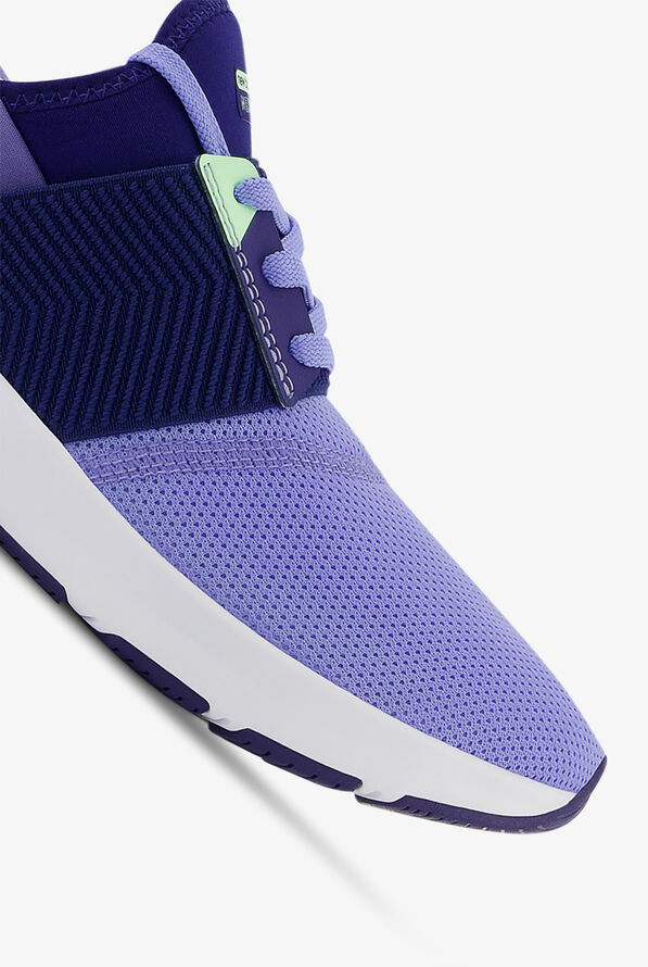 New Balance Women's DynaSoft Nergize v3 Purple/Navy Athletic Lace Up Nursing Shoes - null - 2