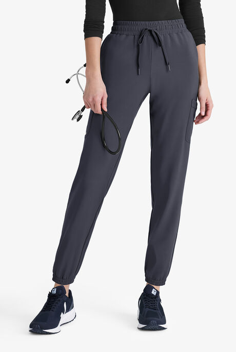 Grey's Anatomy by Barco Evolve STRETCH Terra Women's 6-Pocket Cargo Jogger Scrub Pants