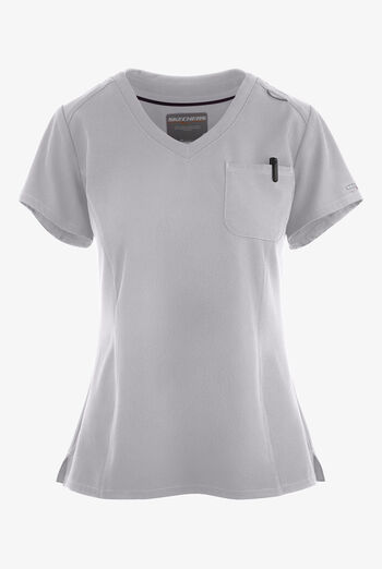 Blusa m&eacute;dica Skechers by Barco Dignity STRETCH con cuello en V y 1 bolsillo para mujer