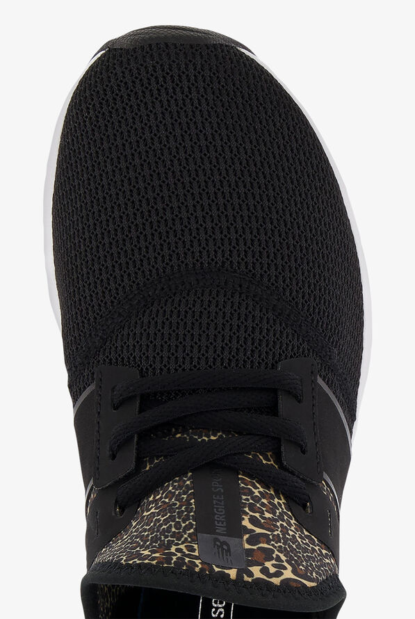 New Balance Women's Nergize Sport Black/Sweet Caramel Athletic Lace Up Nursing Shoes - null - 2