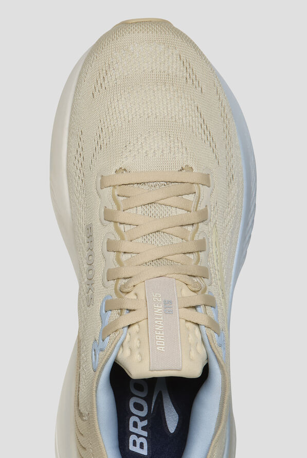 Brooks Women's Adrenaline GTS 25 Sand/Coconut/Skyway Athletic Lace Up Shoes - null - 2