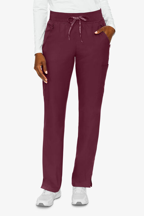Med Couture Insight Women's 4-Pocket Zipper Cargo Pocket Scrub Pants