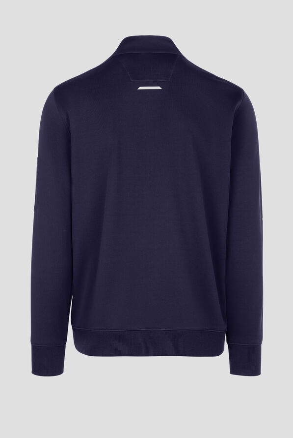 Carhartt Rugged Flex FLD & RSCU Men's 4-Pocket STRETCH Ripstop Half Zip Scrub Jacket - Dark Navy - 2