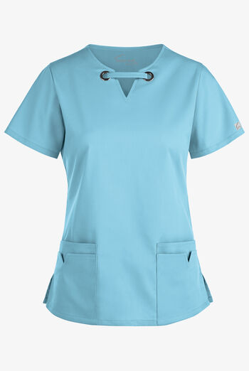 Butter-Soft STRETCH Women's 4-Pocket Large Grommet Scrub Top