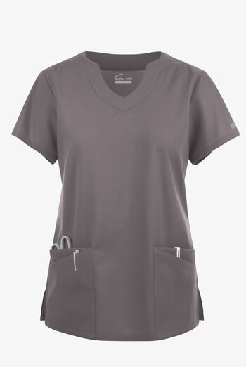 Butter-Soft Originals Women's 6-Pocket Scallop Neck Scrub Top