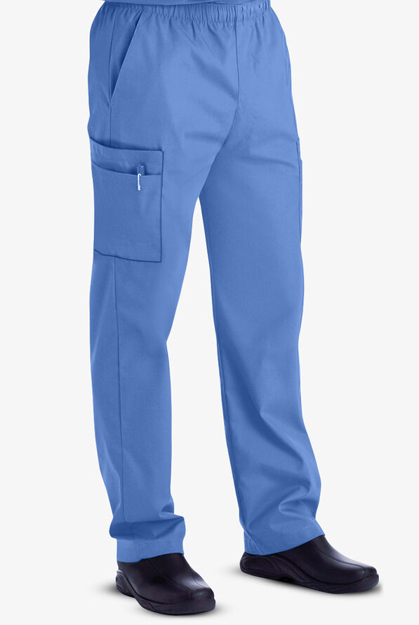Landau 8555 Men's Zipper Front Scrub Pants