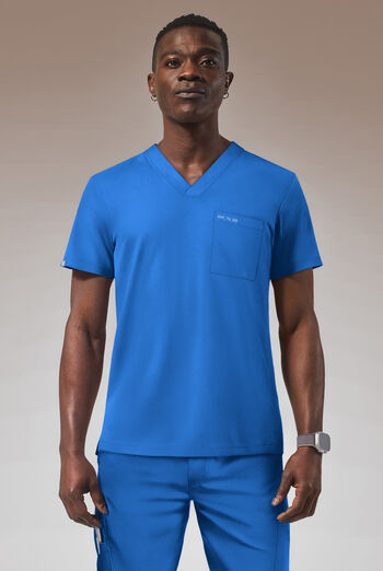 Hypothesis Omni V Men's 1-Pocket Tuck In V-Neck Scrub Top