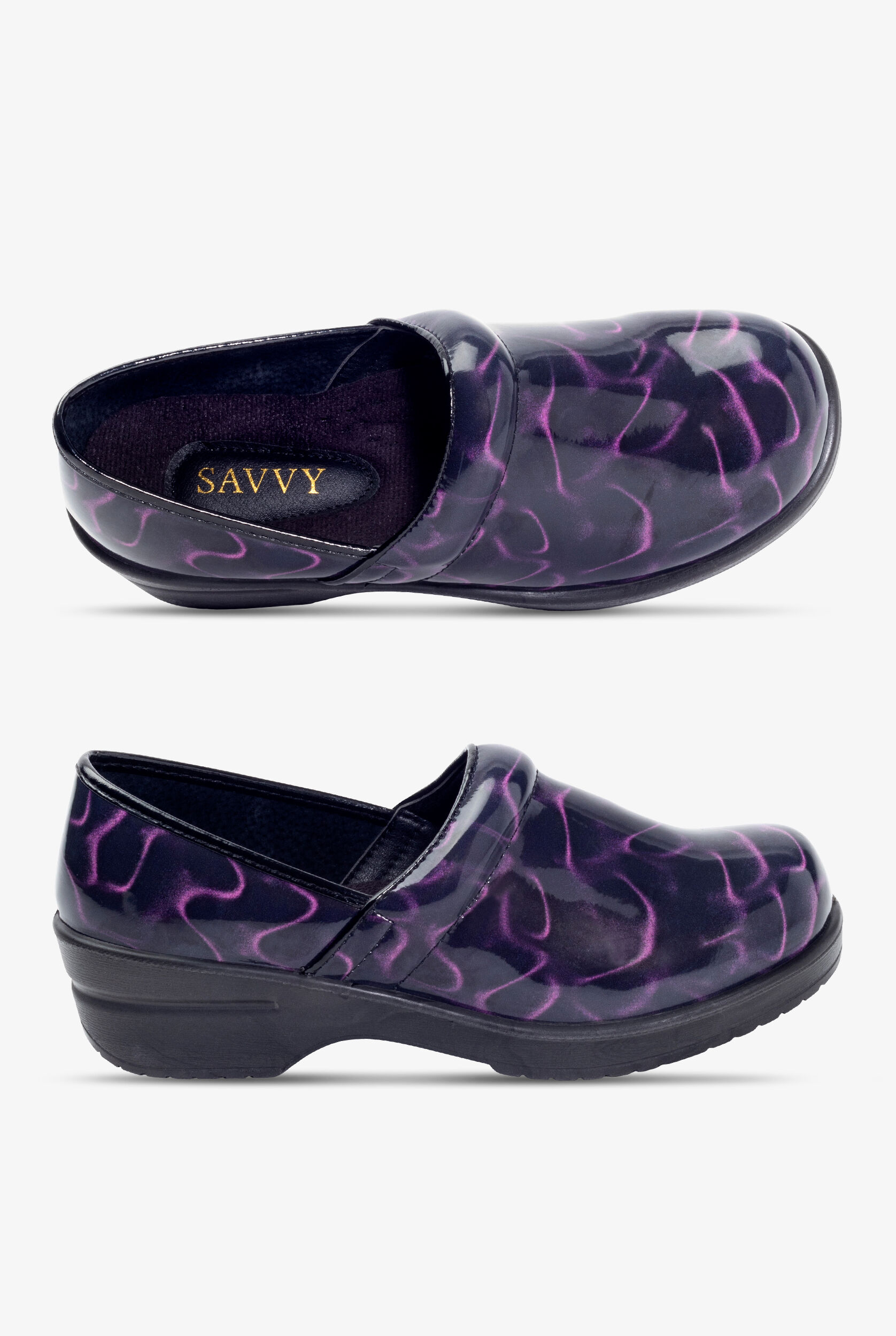 Savvy Brandy Exclusive Swirly Nursing Shoes, Nursing Shoes