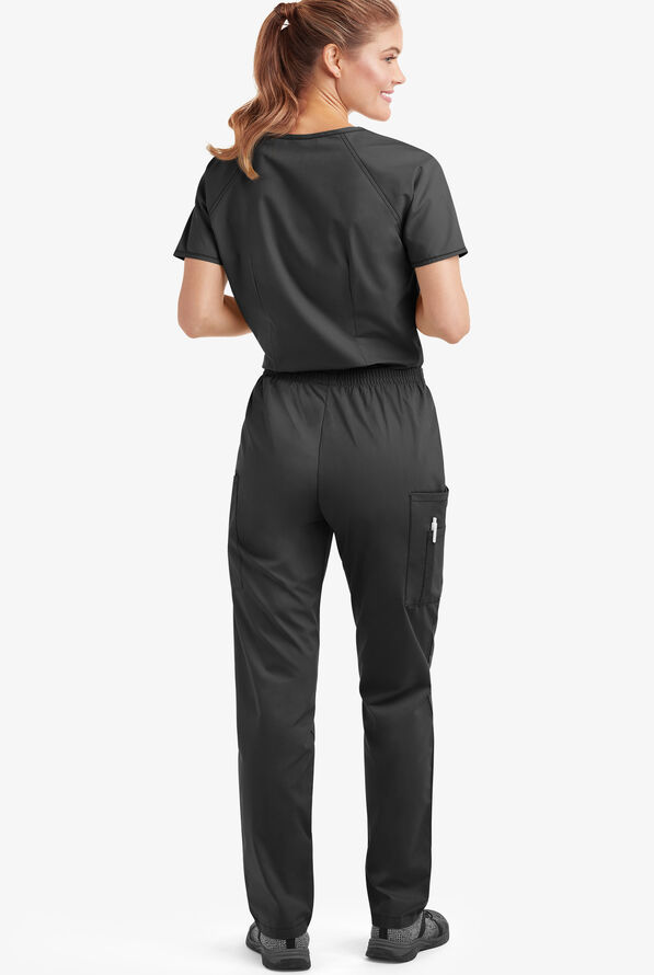 Conjunto de uniforme m&eacute;dico Strictly Scrubs Classic para mujer - Black - 3