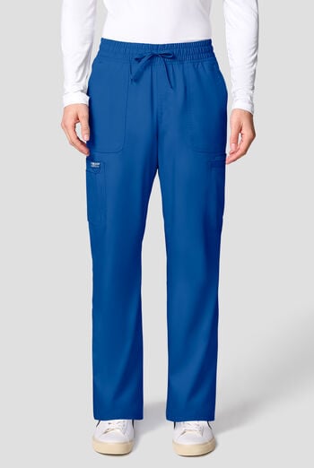 Cherokee Workwear Revolution Men's 12-Pocket STRETCH Drawstring Straight Pants