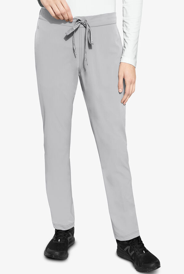 Med Couture Peaches Flat Front Scrub Pants, Stretch Scrubs
