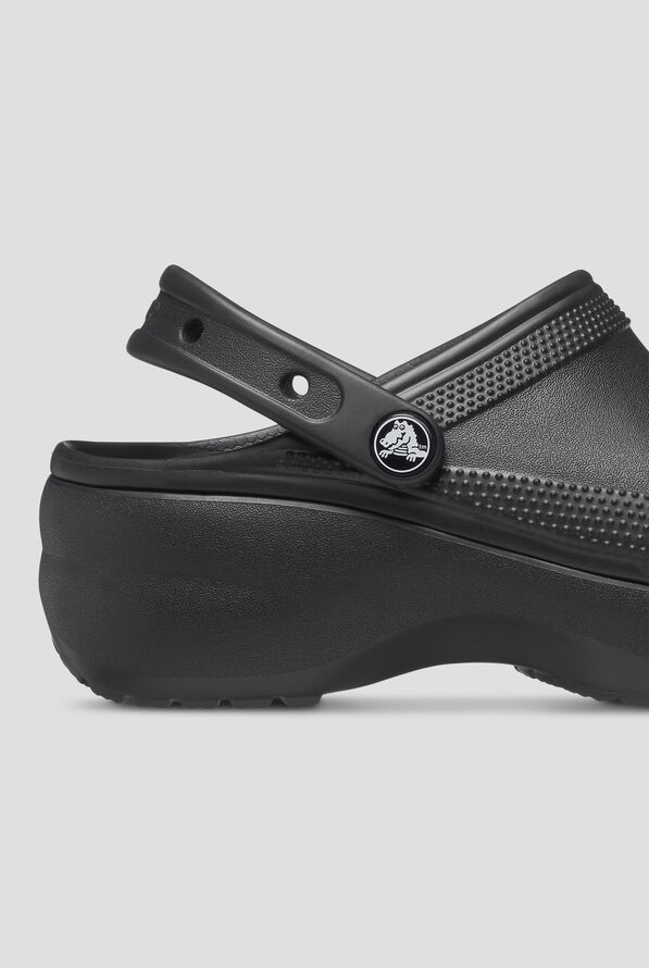Crocs™ Women's Black Classic Platform Clog - Black - 4