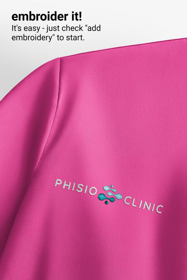 Chaqueta m&eacute;dica Carhartt Force Rugged Flex de felpa con 3 bolsillos para mujer - Electric Fuchsia - 4