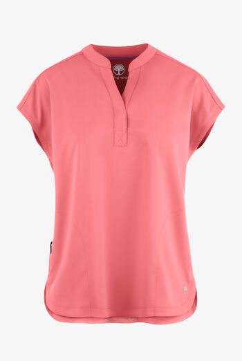 Healing Hands Purple Label Journey Women's 2-Pocket STRETCH Dolman Sleeve Mandarin Collar Scrub Top