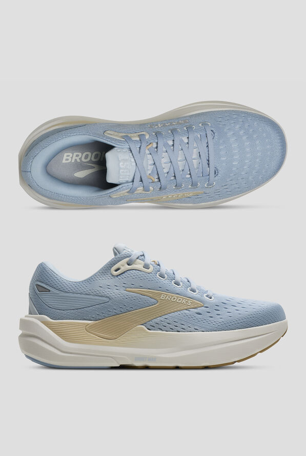 Brooks Women's Ghost Max 3 Skyway/Coconut/Sand Athletic Lace Up Shoes - null - 1