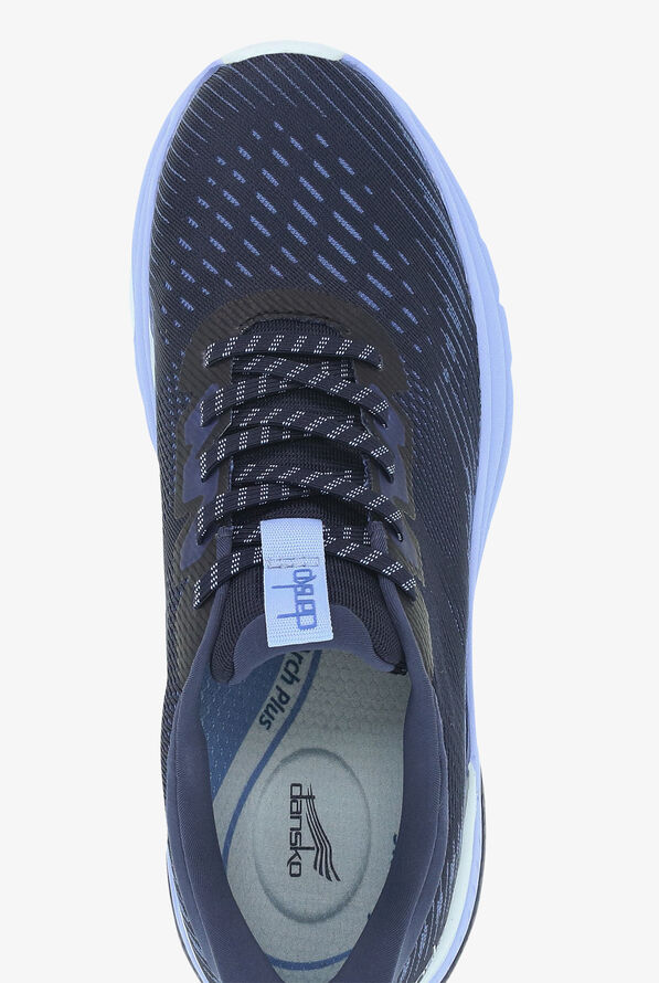 Dansko Women's Peony Navy Mesh Athletic Lace Up Shoes - null - 4