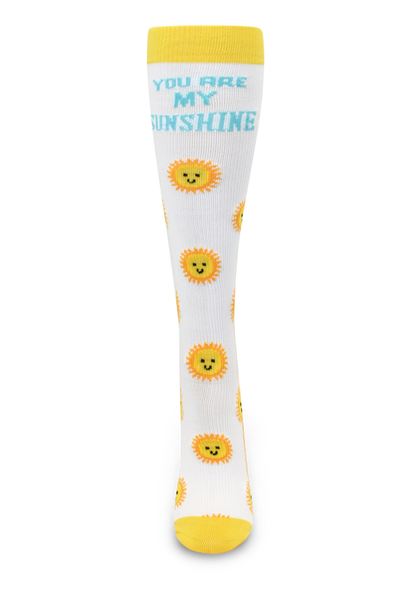 UA Exclusive Think Medical Hello Sunshine Women's 10-14 mmHg  Light Compression Socks - null - 1