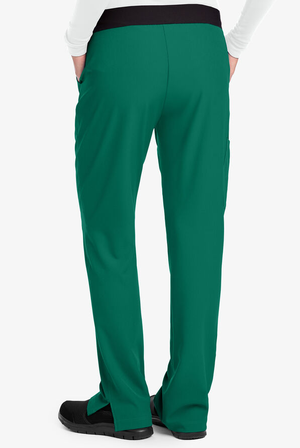 Pantalón médico Skechers Vitality estilo cargo con 3 bolsillos para mujer  - Hunter - 2