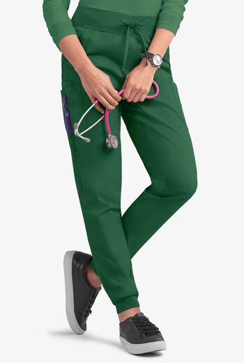 Pantalón médico Butter-Soft STRETCH estilo cargo jogger con 5 bolsillos para mujer