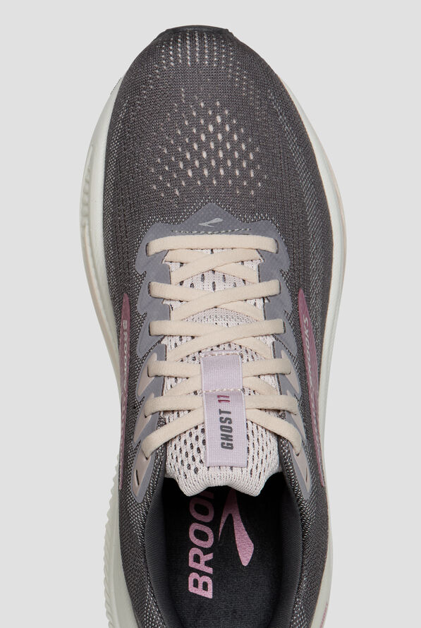 Brooks Women's Ghost 17 Poppy Seed/Pink/Bluewash Athletic Lace Up Shoes - null - 2