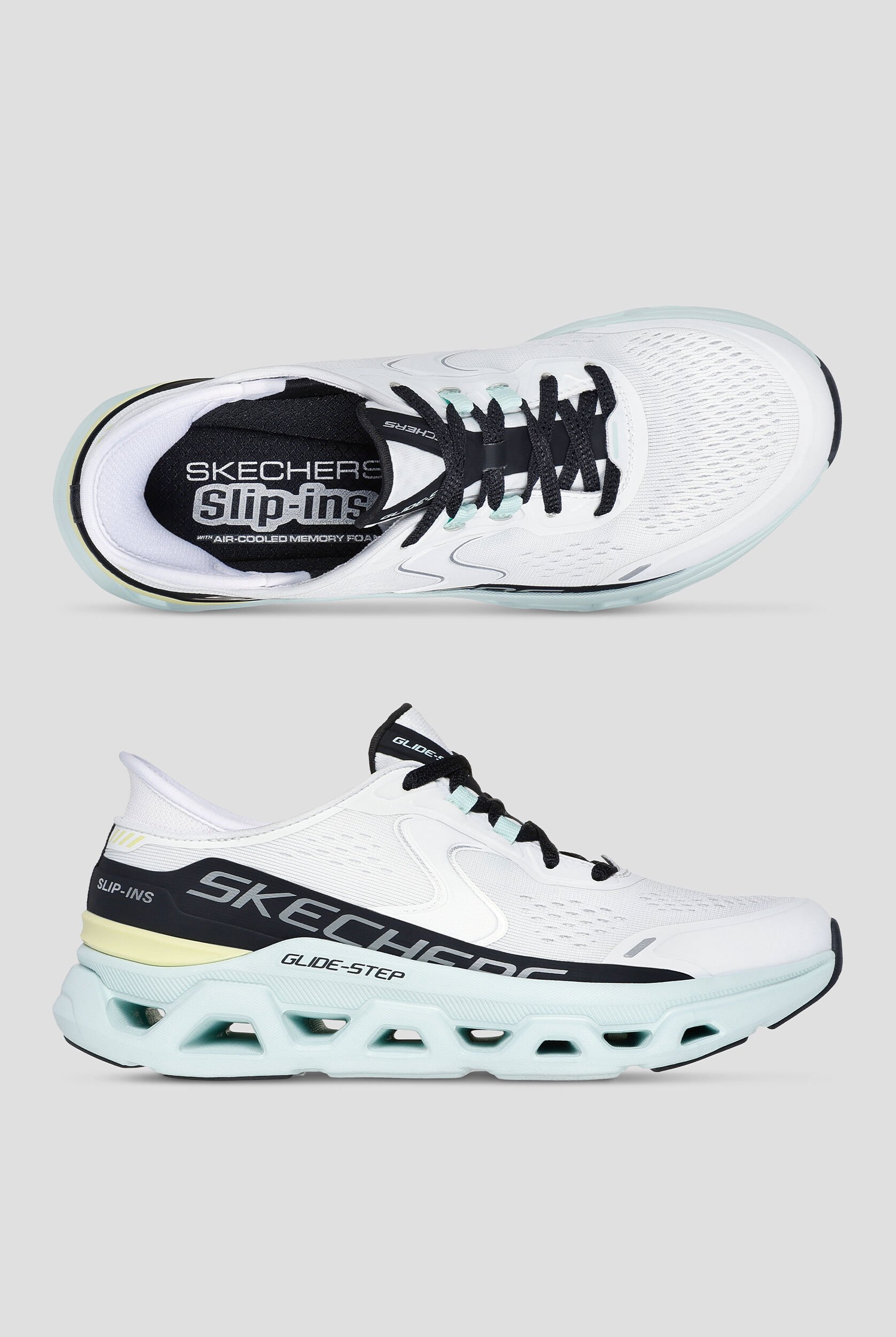 SKECHERS SLIP-INS GLIDE-STEPS ホワイト Skechers Slip-ins: Glide-Step Altus