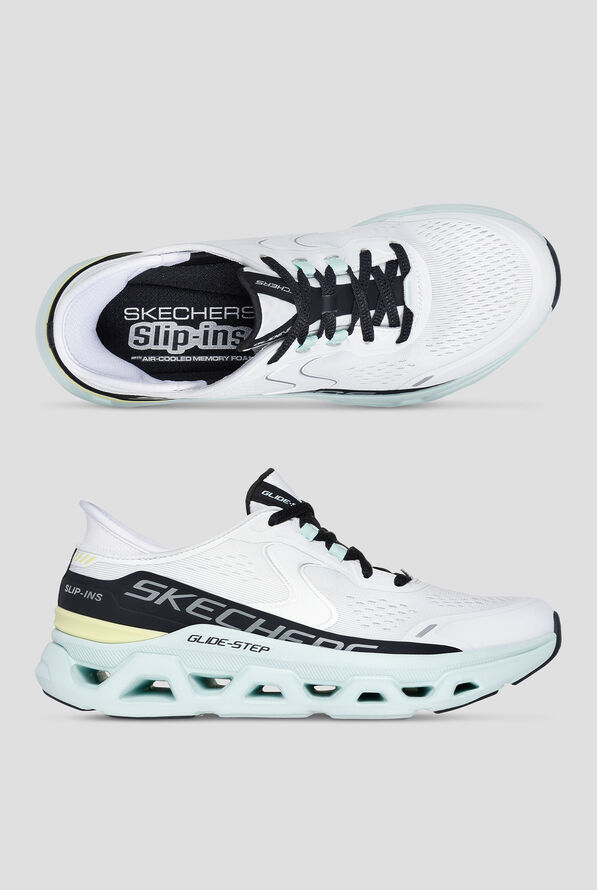 Skechers Sport SKECHERS SLIP-INS: GLIDE-STEP ALTUS White Athletic Slip-On Shoes - null - 1